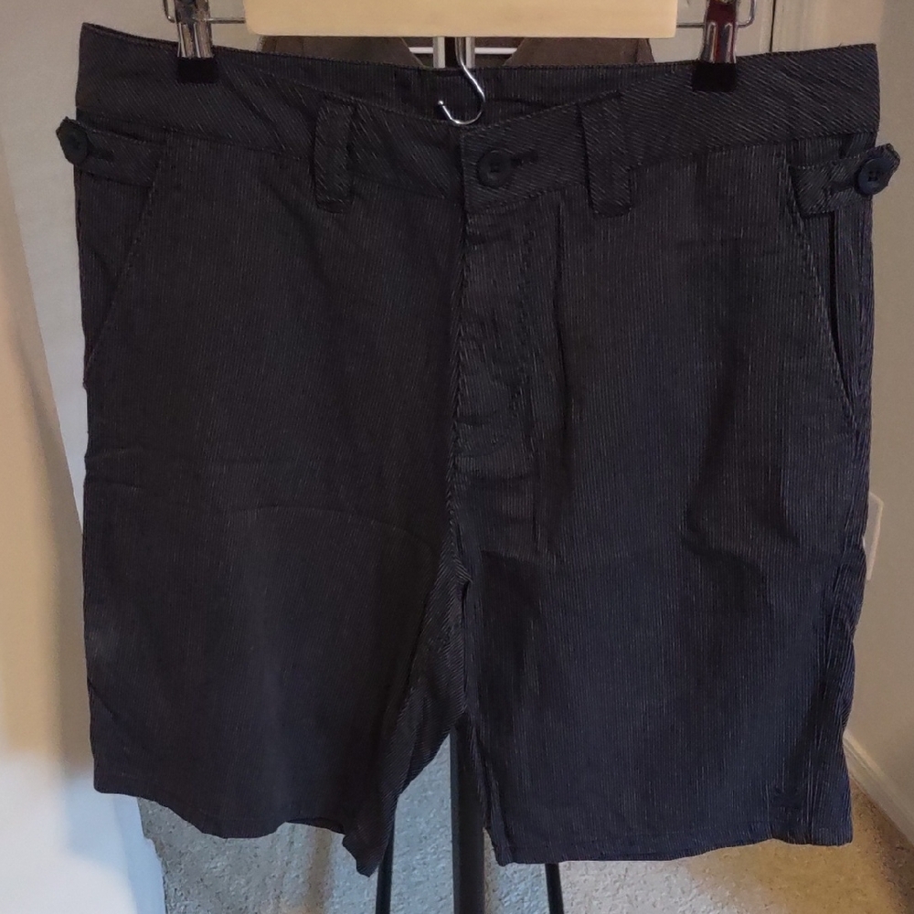 Zoo York Black Flat Front Shorts